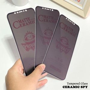 TEMPERED GLASS CERAMICS ANTI GORES PRIVASI/SPY ANTI PECAH 100% FOR INFINIX HOT 30i 20 20S 12 12i 12 PLAY 11S NFC 12i 11 PLAY 10 PLAY 9 PLAY HOT 11 11S 10 10S 9 9 NOTE 8 10 10 PRO SMART 6+ 6HD 4 5 6  - TG - ANTI GORES