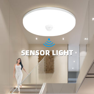 CHENBEN Led Motion Sensor Light 220V-240V Ceiling Light PIR Night Lights 15W 20W 30W Ceiling Lamp With Motion Sensor For Home Toilet Lighting