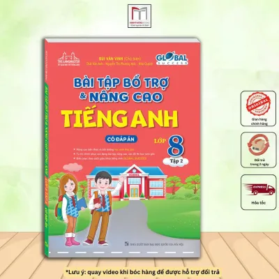 GLOBAL SUCCESS - Bài tập bổ trợ và nâng cao tiếng anh lớp 8 (có đáp án)