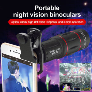 🔭 Ultra Portable Telescope/Camera Lens/Long Focus/Zoom Lens/Quick Focus/Backlight Photography/Phone External Photography Equipment/Specialized Super Portable Night Vision Binoculars