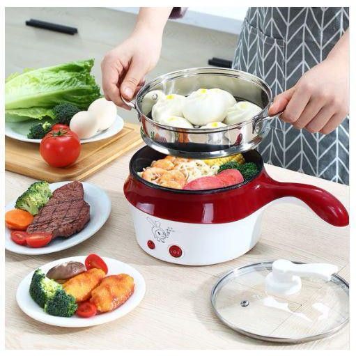 4IN1 Multifunction Electric Cooker Skillet Grill Pot Wok Electric Hot