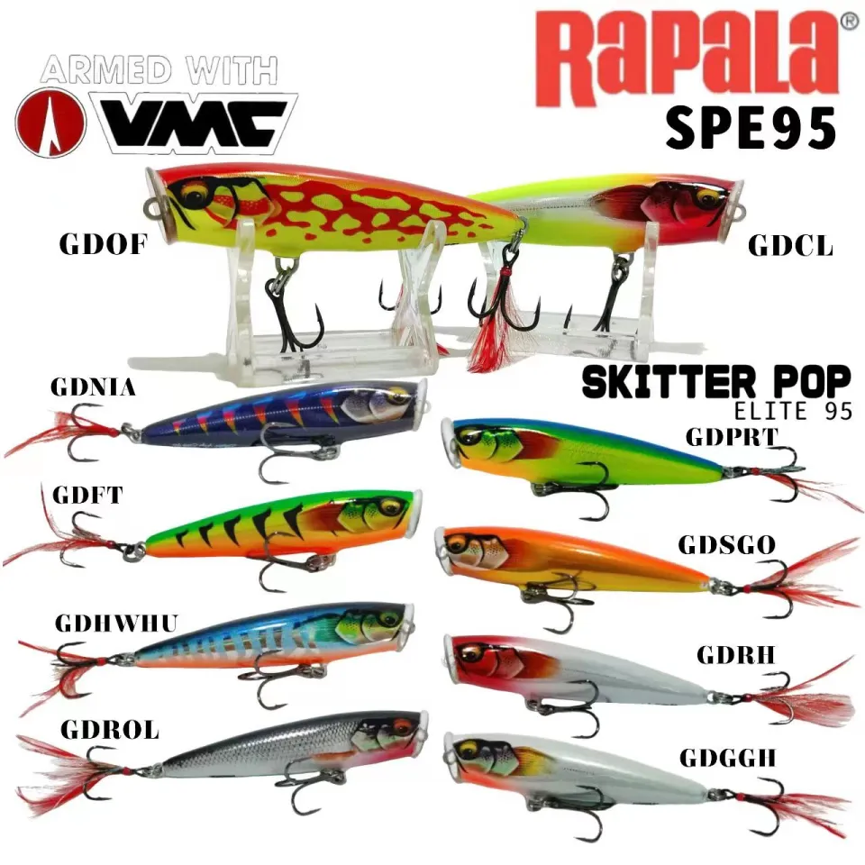 RAPALA SKITTER PROP SPR-7 / POP SP-5 / SP-7 / POP ELITE SPE-95 LURES