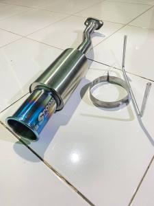 Knalpot mobil Bolt on mobil Brio new/old pemasangan pnp Brand ventador exhaust Garage