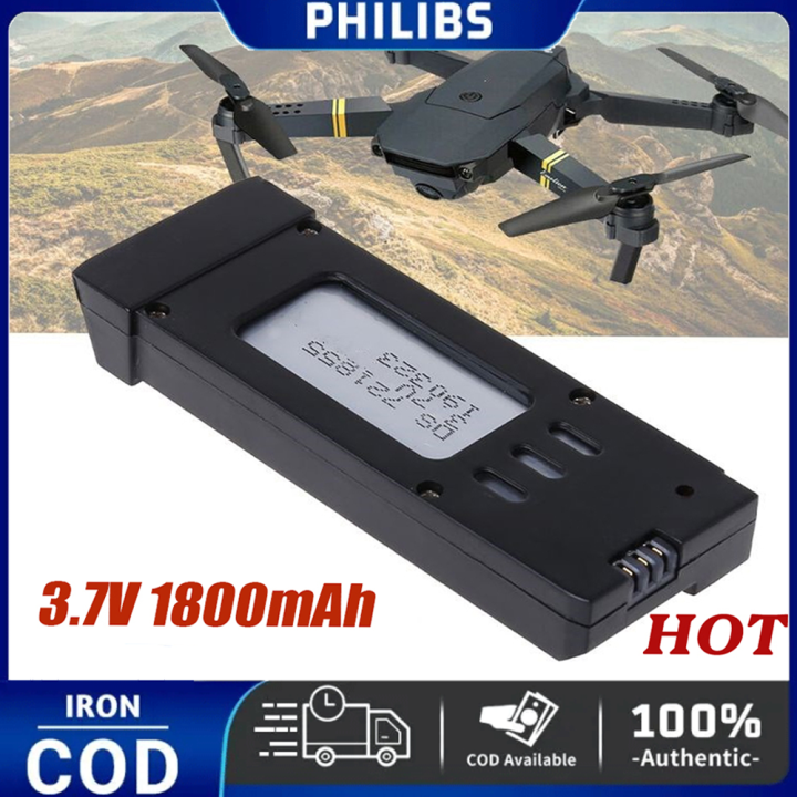 Ersatzakku Für Drohne – 3,7V 1800mAh LiPo, Kompatibel Mit Eachine E58, L800, JY019, S168, X Pro