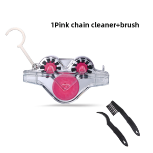 OFFB Bicycle Chain Cleaning Brush & Cleaner - Bike Chain Cleaning Tool Bicycle Maintenance Equipment Universal for Mountain Bikes & Road Bikes Bike Repair Tool Bicycle Accessories