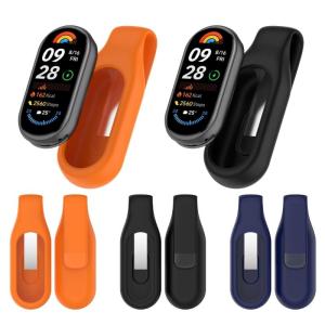 Hook Clip Cover for Band 10 9 8 Soft Silicone Wristbands Sport Clip Protector Case for Women Men