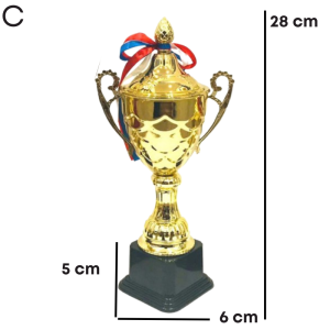 PIALA GOLD SET / TROPHY CHAMPION / PIALA KEJUARAAN D6