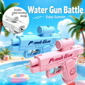 Creative Reverse Double Sided Water Blaster Prank Toy Summer Beach Water Fight Toy for Kids