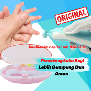Pemotong Kuku Bayi Gunting Kuku Elektrik Baby Nail Trimmer Perawatan Bayi Perawatan Kuku