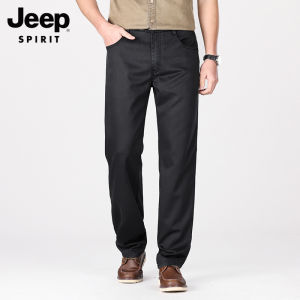 Jeep tinh thần người đàn ông của quần quá khổ quần giản dị Viscose mỏng quần quần giản dị