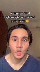 Stok Sedia Pelindung Matahari Wajah Azarine Hydrasoothe Gel SPF45 PA++++ Tiada Kesan Putih Tanpa Alkohol Perlindungan UV Harian Penjagaan Kulit