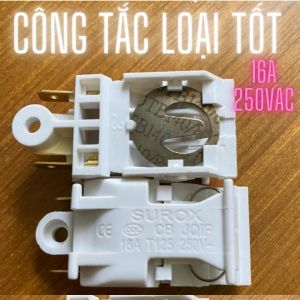Công tắc ấm siêu tốc SUROX 16A chịu nhiệt - Mẫu mới 2023 - 1Cái