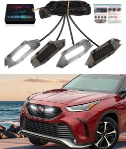 LED Front Grill Lights for Toyota Highlander XSE 2020-2025 2026 White