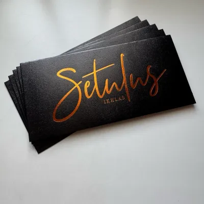 New Sampul Raya Premium - Black Series (5pcs)