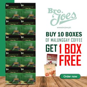 BUY 10 BOXES Malunggay Coffee GET 1 FREE BOX | Herbal Instant Coffee Drink Mix  Bundle | BRO JOES