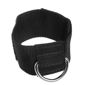 Fitness D-Ring Gym Ankle Strap Padded Double D-ring Adjustable Ankle Weight Leg Training Brace Support