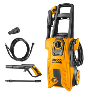 INGCO 1600W High pressure washer Pure copper wire 5m high pressure hose 140Bar HPWR16008