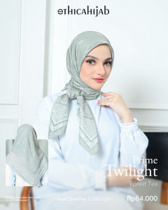 ETHICAHIJAB SEGIEMPAT MOTIF PRIME TWILIGHT 110 X110 CM SEPLY ETICHA PURBALINGGA