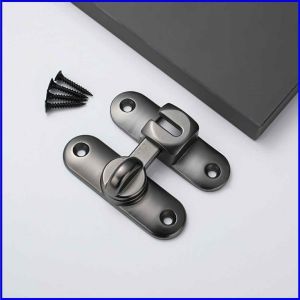 Chốt khóa cửa lùa khóa cửa trượt đa năng 90°180° chốt khóa cửa các loại- Phụ kiện miễn phí - BIGBA