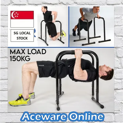 [SG STOCK]Heavy Duty Portable Parallel Dip Bar for Home Gym Body Weight Training Crossfit Push Up Pull Up