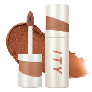 ITY Matte Lip Mud Velvet Lipsticks Lip Clay Soft Smooth Non-Stick Lip Gloss for Lip and Cheeks