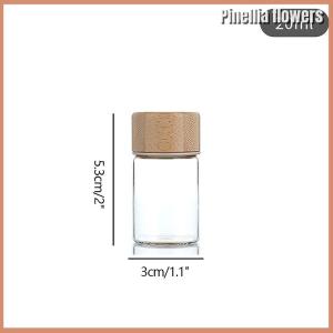 【Pinellia flowers】 20 25 30ml Mini Bottle For Coffee Concentrate Milk Juice Leakproof Bottle With Lid Mason Jar Portable Empty Jar