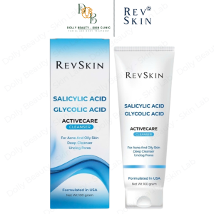 Revskin ACTIVECARE CLEANSER 100g - Sữa Rửa Mặt dành cho da mụn