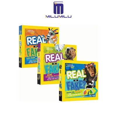 Real or Fake National Geographic Kids Science Books