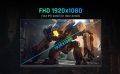 Monitor komputer gaming KTC 24 inci layar FHD 165Hz FastIPS blue light rendah gamut warna lebar. 