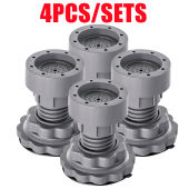 4PCS Washing Machine Stand Adjustable Heightener Fridge Dryer Leveling Foot Pad