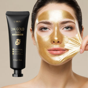 24K Gold Collagen Active Face Mask Powder Whitening Brightening Deep Moisturizing Anti-Aging Wrinkle Treatment Mask