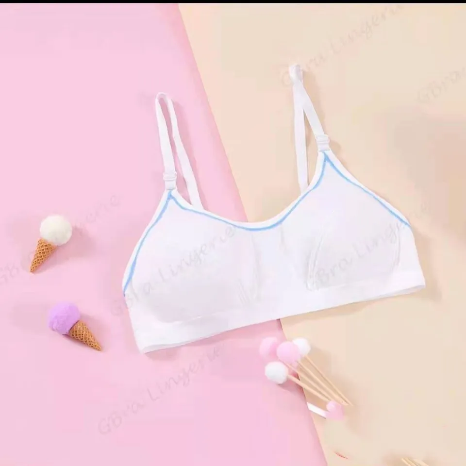  ForgunYoung Girls Lace Bra Puberty Teenage Soft Cotton  Underwear Training Bra Clothing (pink) : Clothing, Shoes & Jewelry