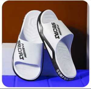 SANDAL FASHION SANDAL KARET LAKI LAKI SANDAL MURAH PRIA / SANDAL FASHION SERIES COLOUR PUTIH