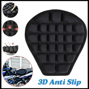 Motorcycle Seat Cushion 3D Anti Slip Comfort Gel Seat Pressure Relief Motorcycle Seat Cover Seat Pad