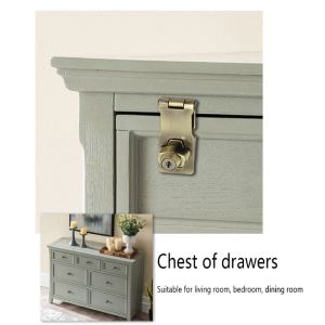 Keyed Hasp ổ khóa Twist Knob keyed khóa Hasp Khóa móc thiết lập cho Tủ cửa an ninh nhà để xe đổ khóa cho W/2 phím