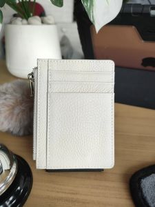 กระเป๋าสตางค์ใบสั้น ใส่บัตร9 ช่อง รุ่นขยายข้างหนังวัวแท้