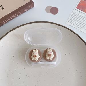BROWNIE SOFTLENS CASE/ TRAVEL KIT MINI CUTE FASHION/ TEMPAT SOFTLENS KECIL/ KOTAK SOFLENS KARAKTER LENSA