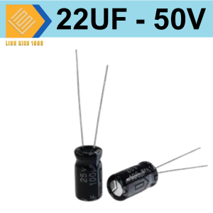 ( 10 CON ) Tụ 22uf  50V tụ hóa 22uf50V
