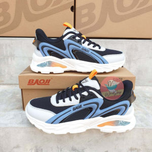 BAOJI BJM 684 รองเท้าผ้าใบเบาจิ เบาจิ รองเท้าวิ่ง รองเท้ากีฬา รองเท้าผ้าใบ