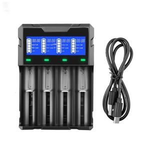 Lii K4 Auto Sensing Charging For 18650 Li Ion Ni Batteries Power Charging with Safety Alerts