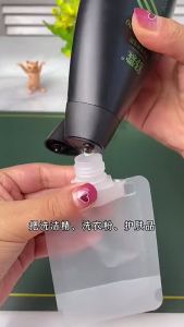 30/50/100ml Travel Bag Fluid Makeup Pouch for Toiletry Lotion Shampoo Squeeze Pouch Bottle Bag
