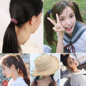 Felice. NEW Korean Style Thick High Elastic Hair Rope Random Color 1pcs/5pcs/10pcs COD