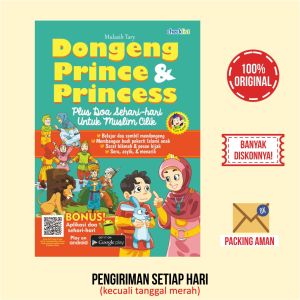 Buku Cerita Anak Islam Dongeng Prince & Princess Plus Doa Sehari-hari Bergambar Full Color