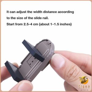 Digeo Window Lock Child Protection Quality Safety Security Anti theft Sliding Auxiliary Window Limiter