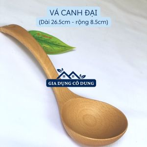 Muỗng Múc Canh Vá Xới Cơm Bằng Gỗ Tự Nhiên - Thương Hiệu Trường Sơn