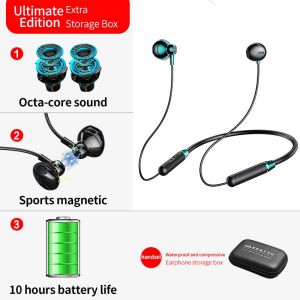 Tai Nghe Bluetooth 5.0 Không Dây Chính Hãng Tai Nghe Chạy Bộ Thể Thao Từ Tính Tai Nghe Chống Nước IPX5 Tai Nghe Giảm Tiếng Ồn Có Mic