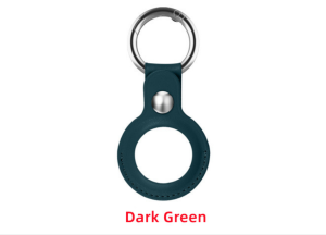 Cho Apple airtag bảo vệ bằng da trường hợp Tracker chống mất định vị Ví da PU/móc chìa khóa (không có airtag)