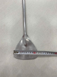 Sạn nhôm máy bay dày sạn xào rau sạn chiên cá nhôm nguyên chất chiên bánh xèo xào rau muống Size Lớn 39x12cm