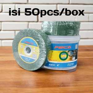 FECA Peralatan Pencabaran/Grinding - Belah Stainless 4 Inch Hijau 50PCS/Box