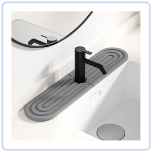 【DAILY ESSENTIAL】 Diatomite Faucet Sink Mat | Oval or Rectangular | S and L